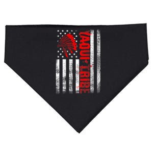 Proud To Be Yaqui Native American Indigenous Pride Indian USA-Made Doggie Bandana