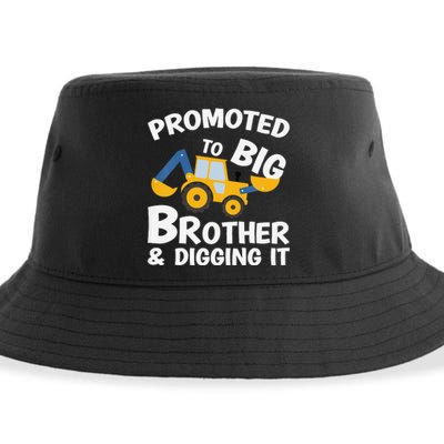 Promoted to Big Brother and Digging It Construction Brother Sustainable Bucket Hat