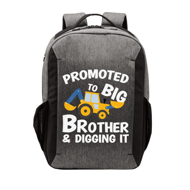 Promoted to Big Brother and Digging It Construction Brother Vector Backpack