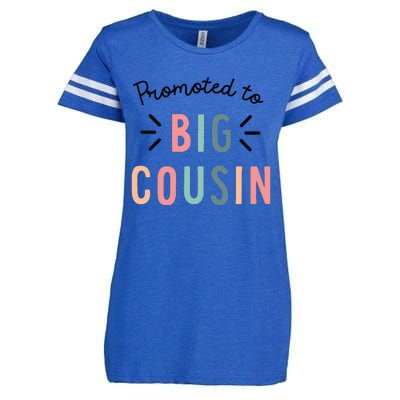 Promoted To Big Cousin Enza Ladies Jersey Football T-Shirt