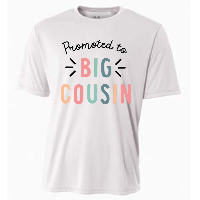 Promoted To Big Cousin Cooling Performance Crew T-Shirt