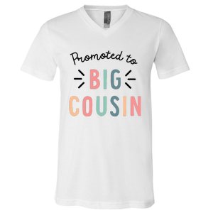 Promoted To Big Cousin V-Neck T-Shirt