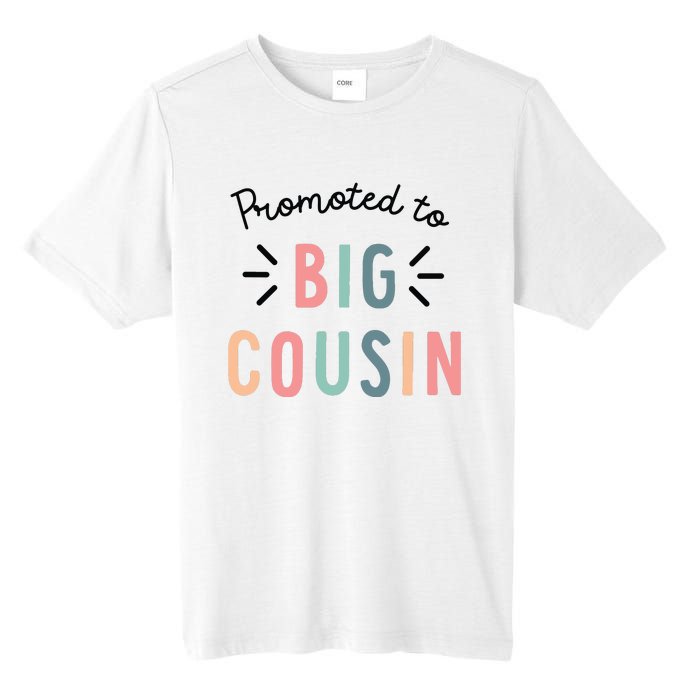 Promoted To Big Cousin Tall Fusion ChromaSoft Performance T-Shirt