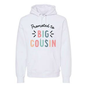 Promoted To Big Cousin Premium Hoodie