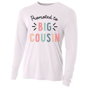 Promoted To Big Cousin Cooling Performance Long Sleeve Crew