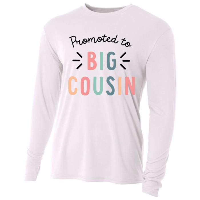 Promoted To Big Cousin Cooling Performance Long Sleeve Crew