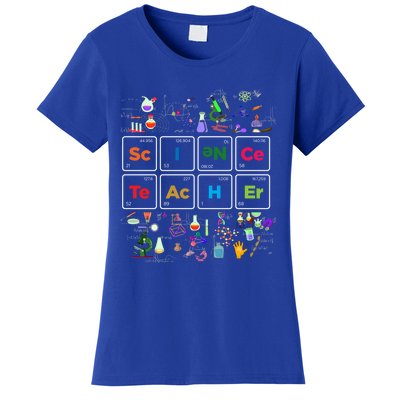 Periodic Table Chemist Nerd Science Teacher Chemistry Sweatshirt Women's T-Shirt