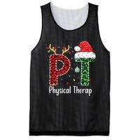 Physical Therapy Christmas Santa Hat Pt Therapist Xmas Mesh Reversible Basketball Jersey Tank