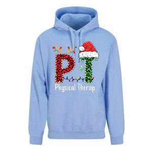 Physical Therapy Christmas Santa Hat Pt Therapist Xmas Unisex Surf Hoodie