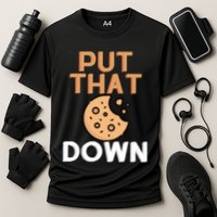 Put That Cookie Down! Jingle All The Way Arnold Schwarzenegger Performance Shirt