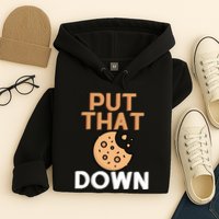 Put That Cookie Down! Jingle All The Way Arnold Schwarzenegger Hoodie