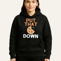 Put That Cookie Down! Jingle All The Way Arnold Schwarzenegger Hoodie