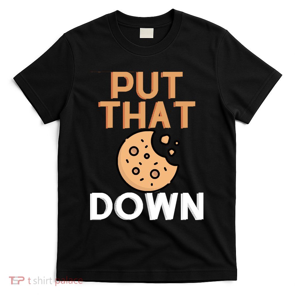 Put That Cookie Down! Jingle All The Way Arnold Schwarzenegger T-Shirt
