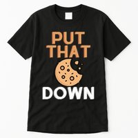 Put That Cookie Down! Jingle All The Way Arnold Schwarzenegger Tall T-Shirt