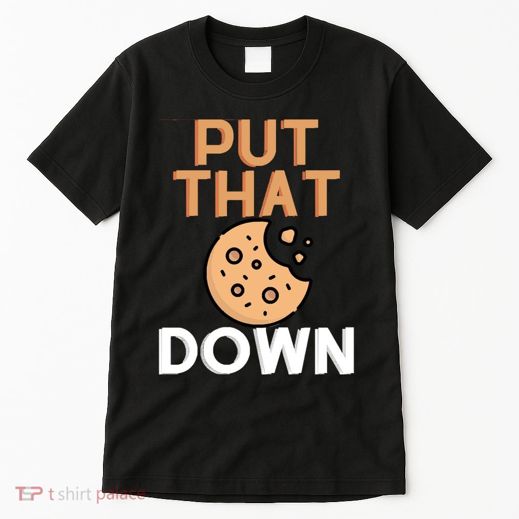 Put That Cookie Down! Jingle All The Way Arnold Schwarzenegger Tall T-Shirt