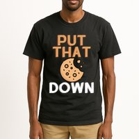 Put That Cookie Down! Jingle All The Way Arnold Schwarzenegger Tall T-Shirt