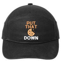 Put That Cookie Down! Jingle All The Way Arnold Schwarzenegger 7-Panel Snapback Hat