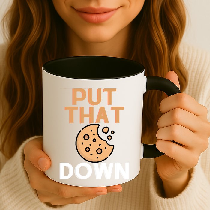 Put That Cookie Down! Jingle All The Way Arnold Schwarzenegger Mug