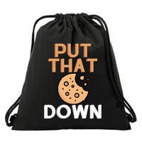 Put That Cookie Down! Jingle All The Way Arnold Schwarzenegger Drawstring Bag