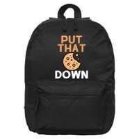 Put That Cookie Down! Jingle All The Way Arnold Schwarzenegger 16 in Basic Backpack