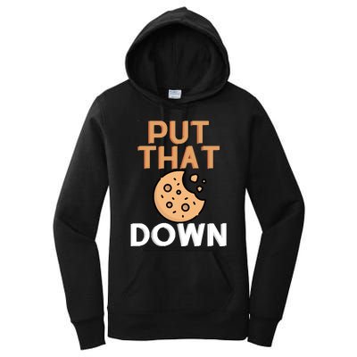 Put That Cookie Down! Jingle All The Way Arnold Schwarzenegger Women's Pullover Hoodie