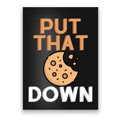 Put That Cookie Down! Jingle All The Way Arnold Schwarzenegger Poster
