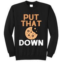 Put That Cookie Down! Jingle All The Way Arnold Schwarzenegger Tall Sweatshirt