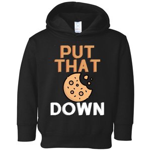 Put That Cookie Down! Jingle All The Way Arnold Schwarzenegger Toddler Hoodie