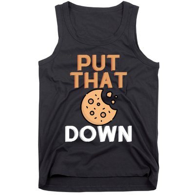 Put That Cookie Down! Jingle All The Way Arnold Schwarzenegger Tank Top