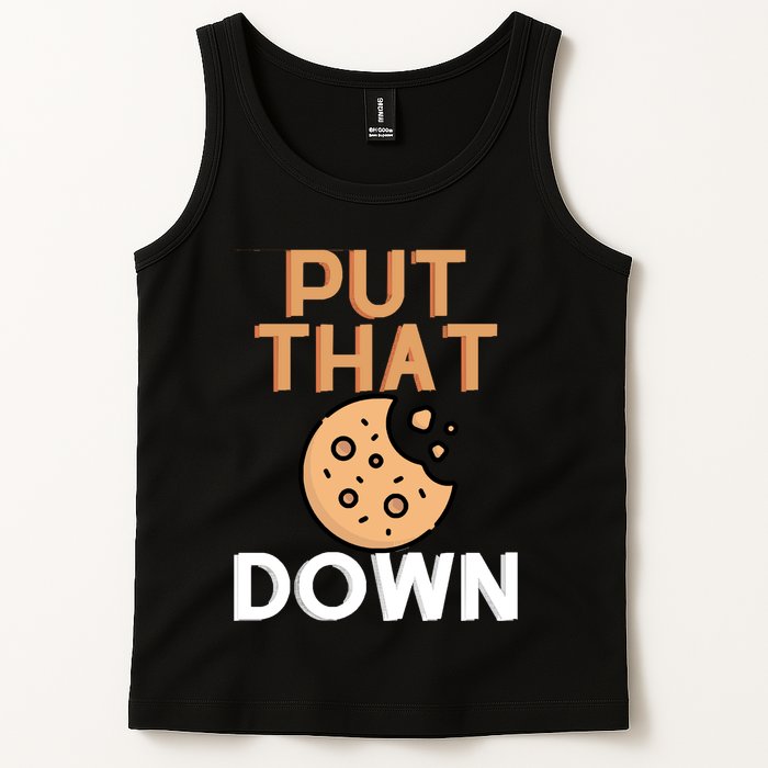 Put That Cookie Down! Jingle All The Way Arnold Schwarzenegger Tank Top