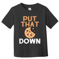 Put That Cookie Down! Jingle All The Way Arnold Schwarzenegger Toddler T-Shirt