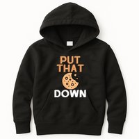 Put That Cookie Down! Jingle All The Way Arnold Schwarzenegger Kids Hoodie