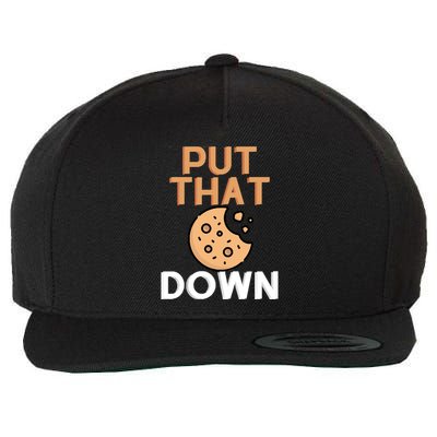 Put That Cookie Down! Jingle All The Way Arnold Schwarzenegger Wool Snapback Cap