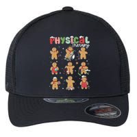 Physical Therapy Christmas Gingerbread Physical Therapist Flexfit Unipanel Trucker Cap