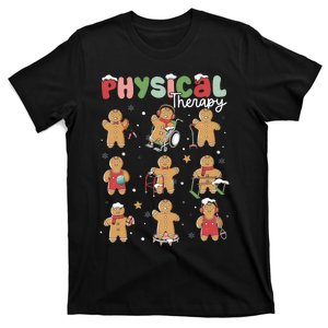 Physical Therapy Christmas Gingerbread Physical Therapist T-Shirt