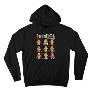 Physical Therapy Christmas Gingerbread Physical Therapist Tall Hoodie