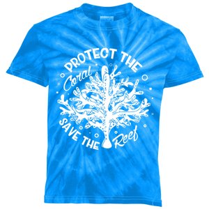 Protect The Coral Save The Reef Fish Keeper Fish Keeping Meaningful Gift Kids Tie-Dye T-Shirt