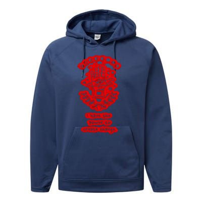 Power To Create Change Astrology Moon Cycle Philosophy Meaningful Gift Performance Fleece Hoodie