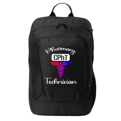 Pharmacy Technician Cpht Tech Pharmacist Gift City Backpack