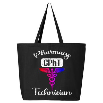 Pharmacy Technician Cpht Tech Pharmacist Gift 25L Jumbo Tote