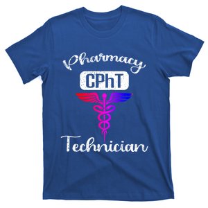 Pharmacy Technician Cpht Tech Pharmacist Gift T-Shirt