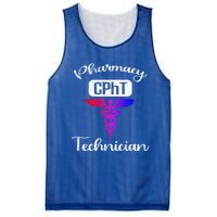 Pharmacy Technician Cpht Tech Pharmacist Gift Mesh Reversible Basketball Jersey Tank