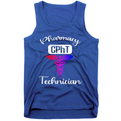 Pharmacy Technician Cpht Tech Pharmacist Gift Tank Top