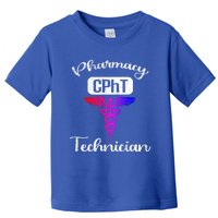 Pharmacy Technician Cpht Tech Pharmacist Gift Toddler T-Shirt