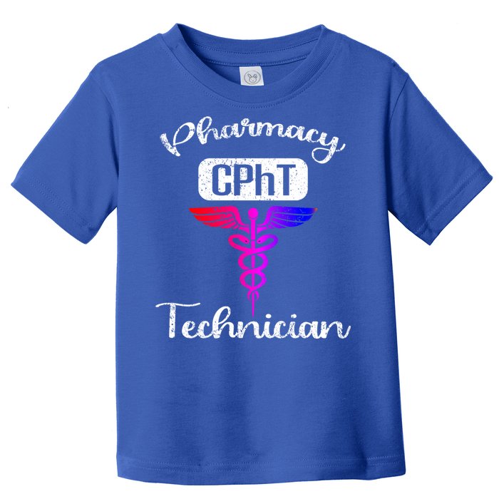 Pharmacy Technician Cpht Tech Pharmacist Gift Toddler T-Shirt