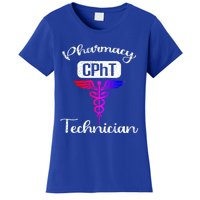 Pharmacy Technician Cpht Tech Pharmacist Gift Women's T-Shirt