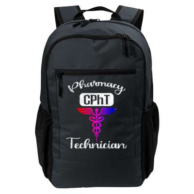 Pharmacy Technician Cpht Tech Pharmacist Gift Daily Commute Backpack