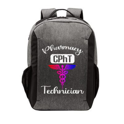 Pharmacy Technician Cpht Tech Pharmacist Gift Vector Backpack