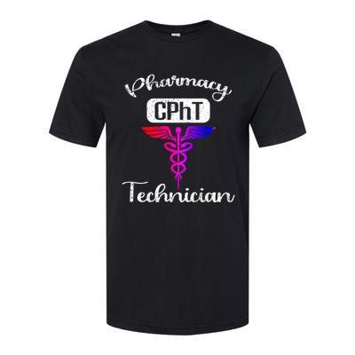 Pharmacy Technician Cpht Tech Pharmacist Gift Softstyle CVC T-Shirt