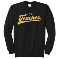 Pe Teacher Cute Vintage Graphic Physical Education Teacher Sweatshirt